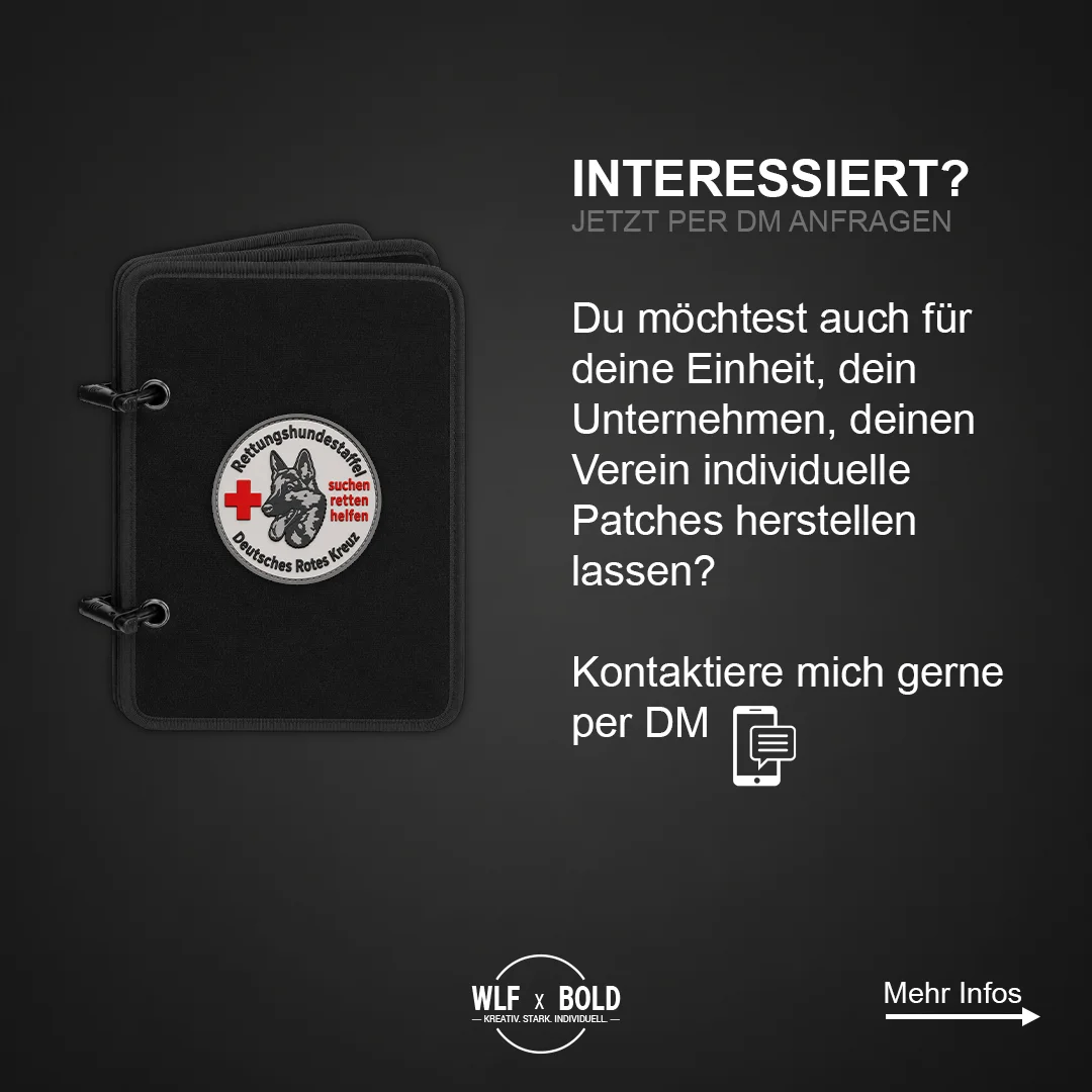 DRK Hundestaffel Patch – Ansicht 4