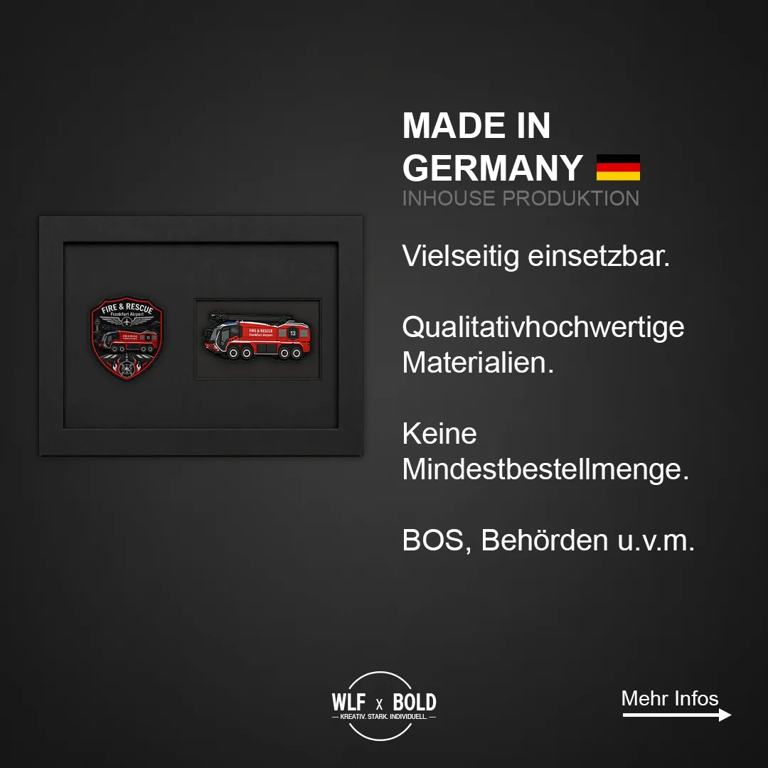 GFLF Frankfurt Airport Feuerwehr Patch – Ansicht 3