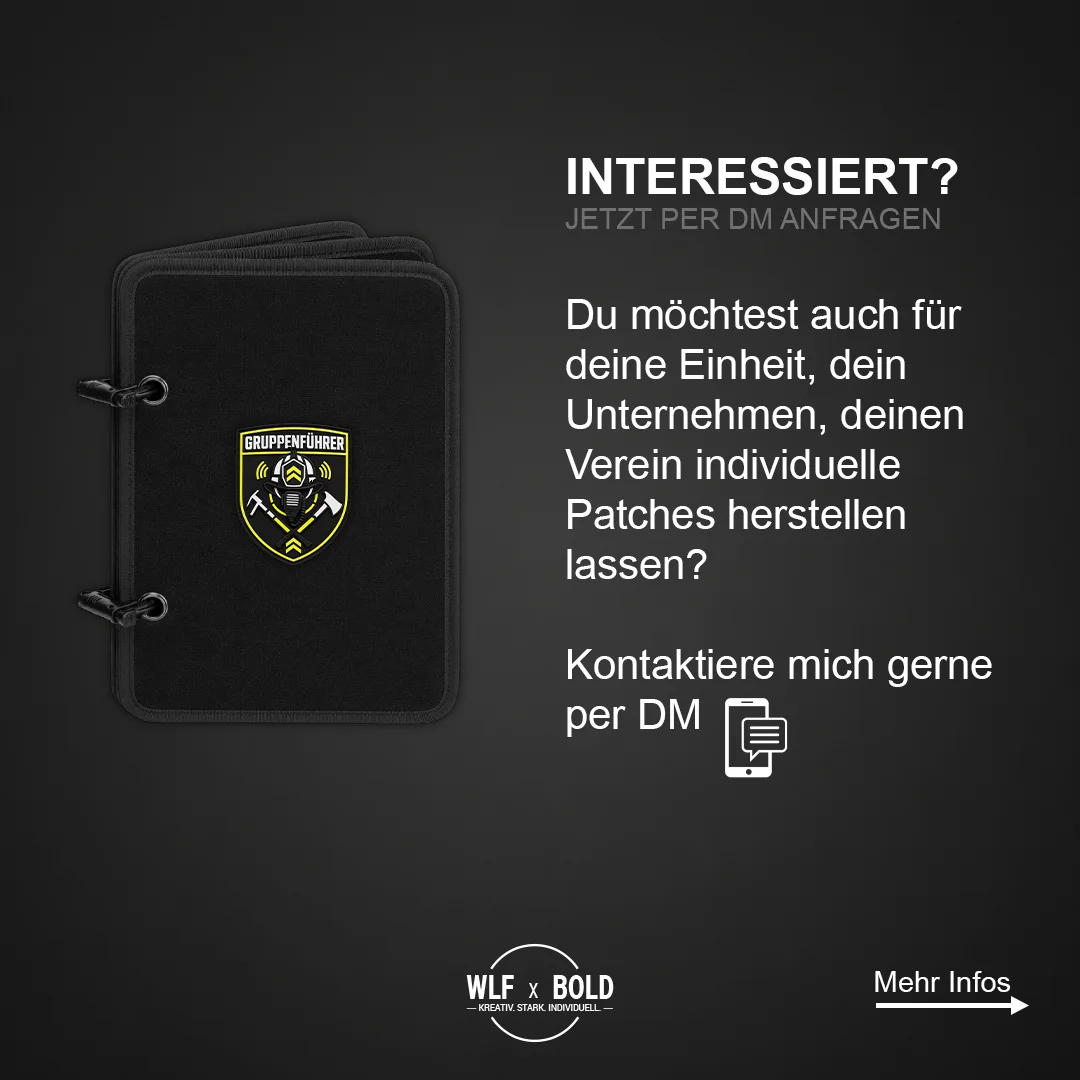 Gruppenführer Feuerwehr Patch – Ansicht 4