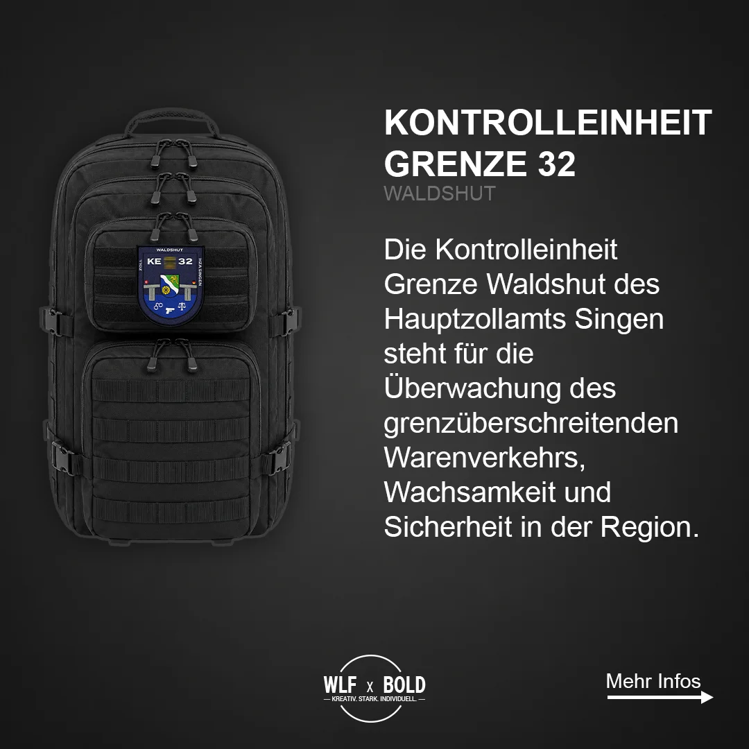 KE32 Zoll Patch – Ansicht 2