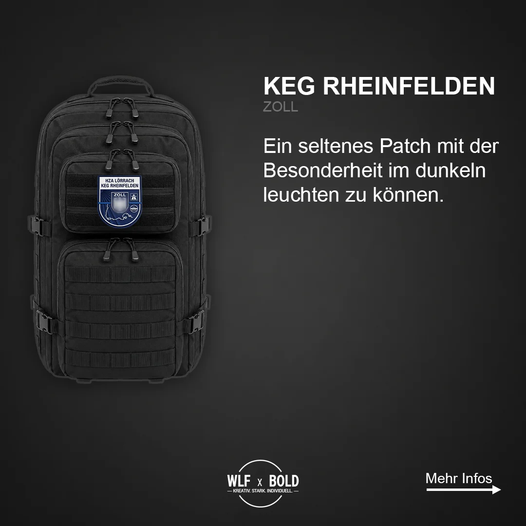 KEG Rheinfelden Zoll Patch – Ansicht 2