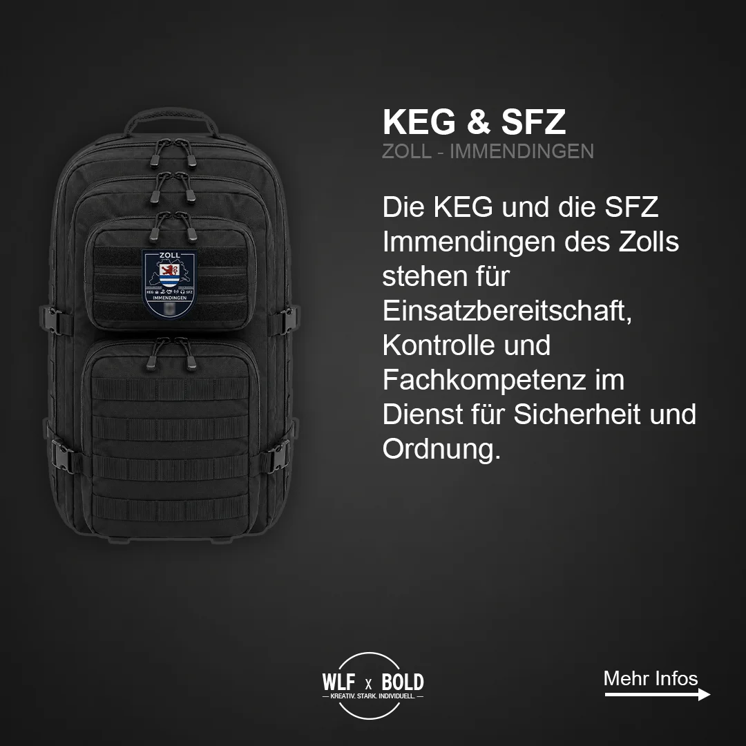 KEG SFZ Immendingen Zoll Patch – Ansicht 2