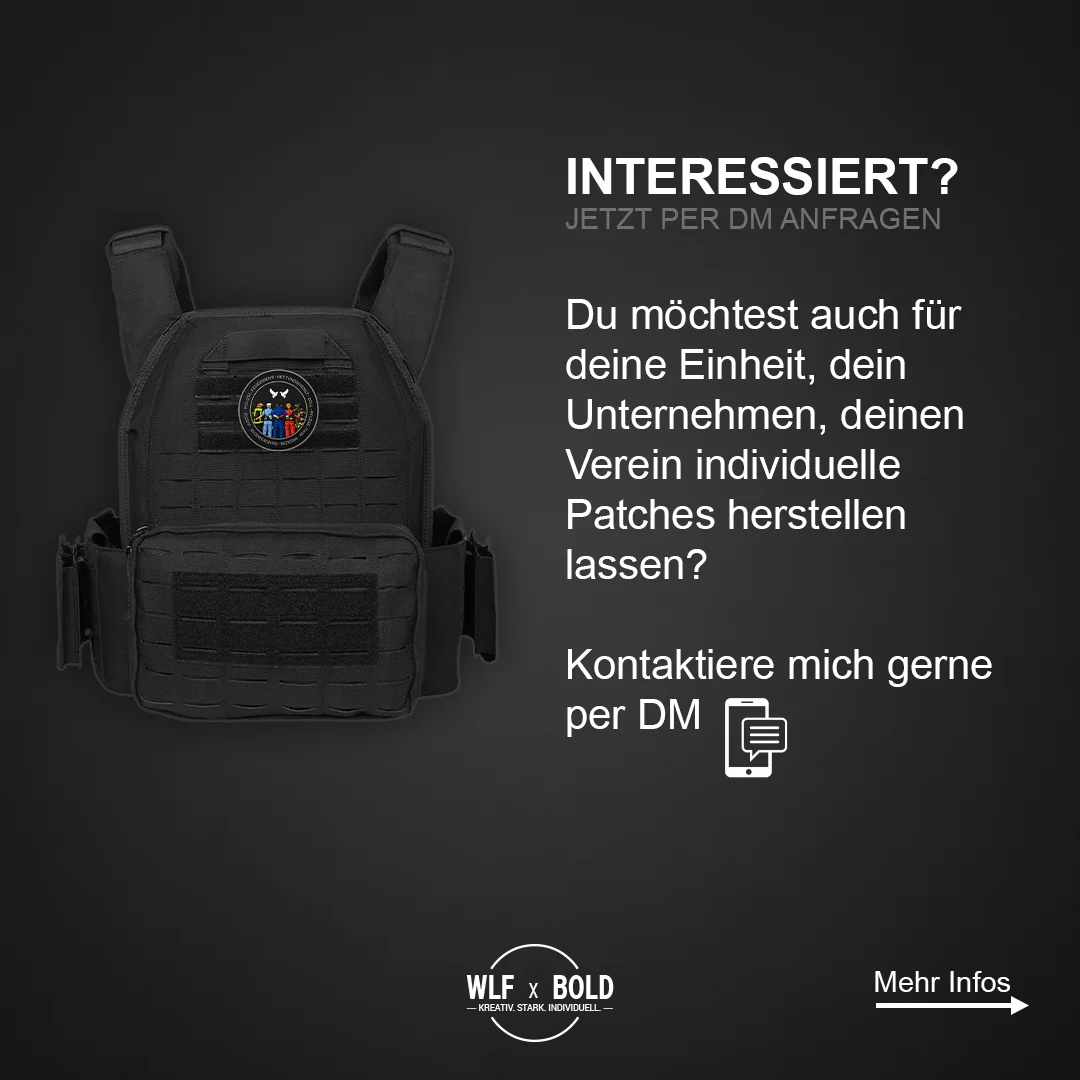 Keine Gewalt – individueller PVC Patch – Ansicht 4