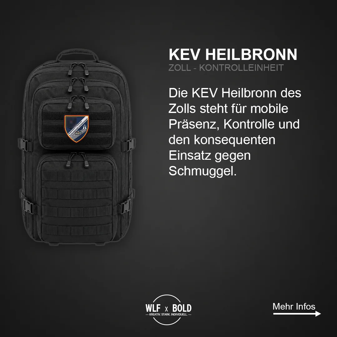 KEV Heilbronn Zoll Patch – Ansicht 2