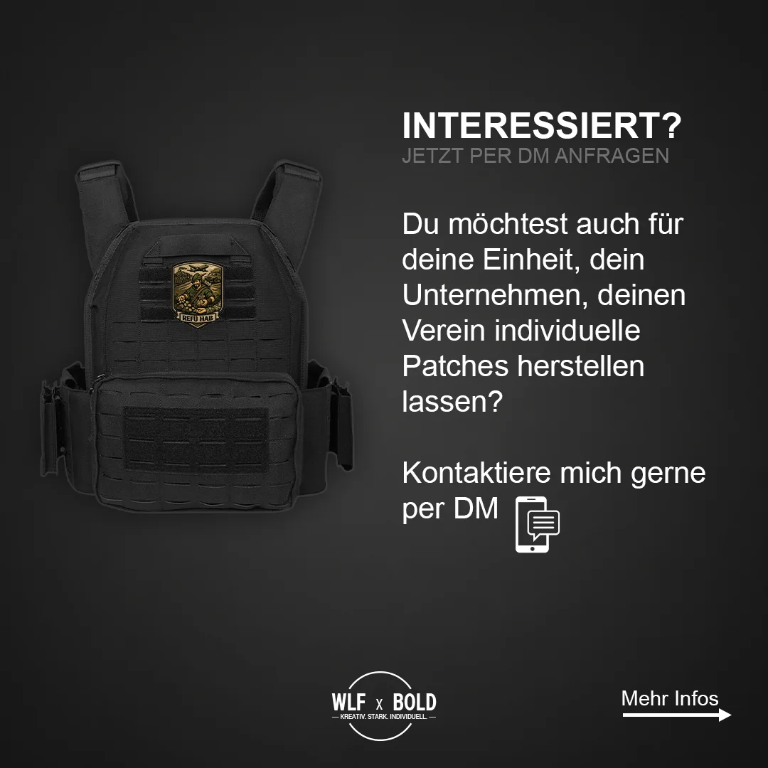 REFÜ HAB Bundeswehr Patch – Ansicht 4